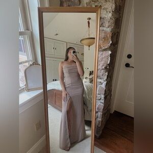 Birdy Grey MIRA CONVERTIBLE DRESS
CHIFFON TAUPE